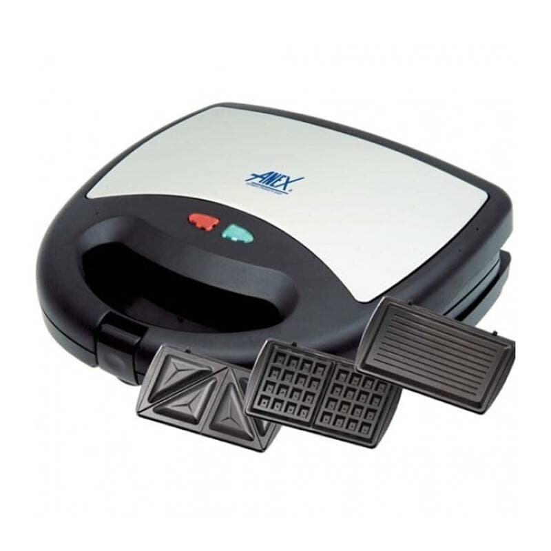 Anex AG-1039C 3 in 1 Sandwich Maker