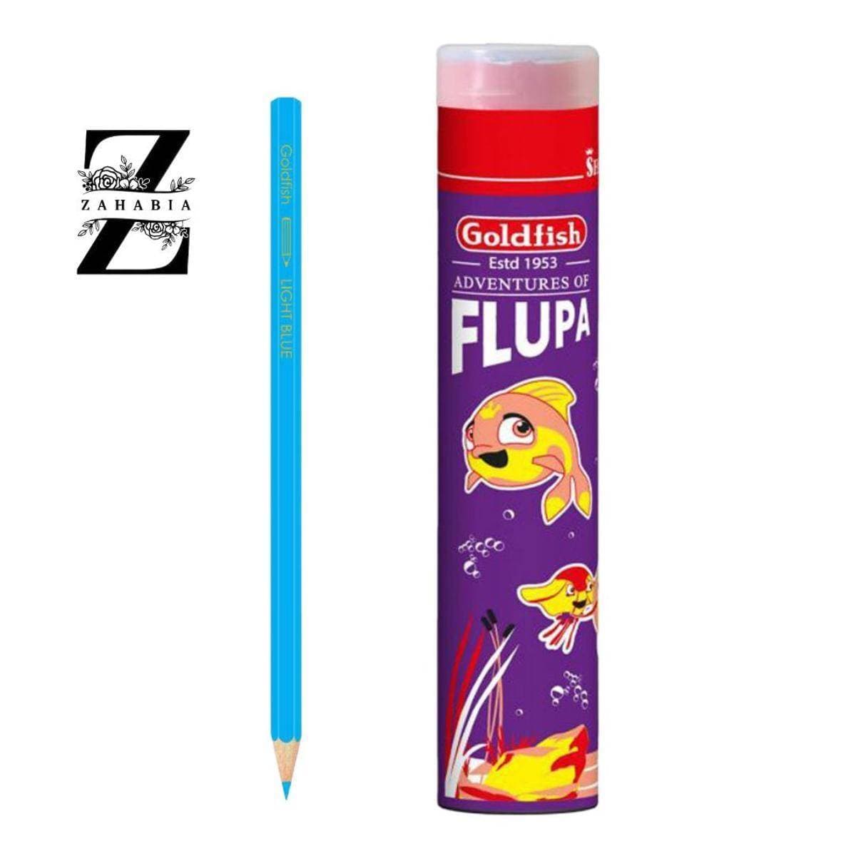 Goldfish Pencil Colors 12 Colors Full Size Tin Pack
