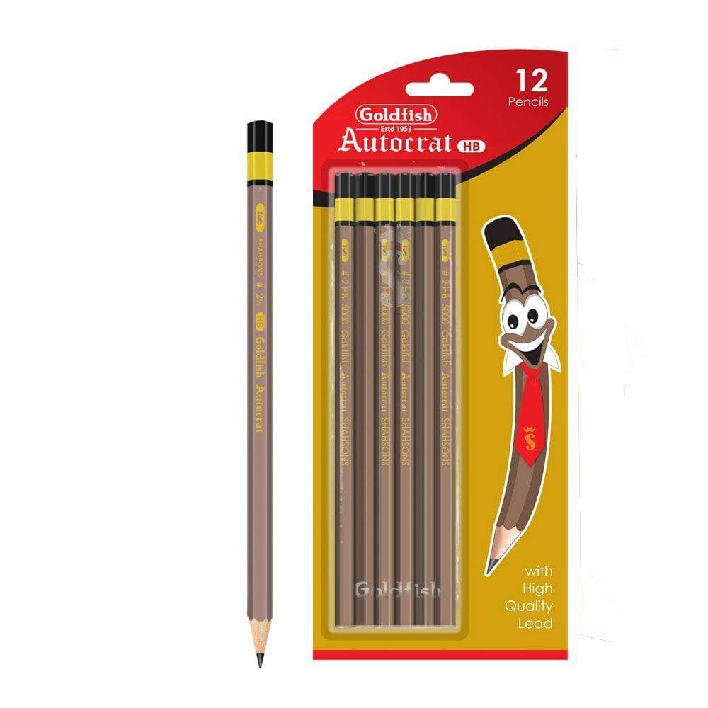Goldfish Lead Pencil Hb-21/2 5000 Pack of 12 Pencil