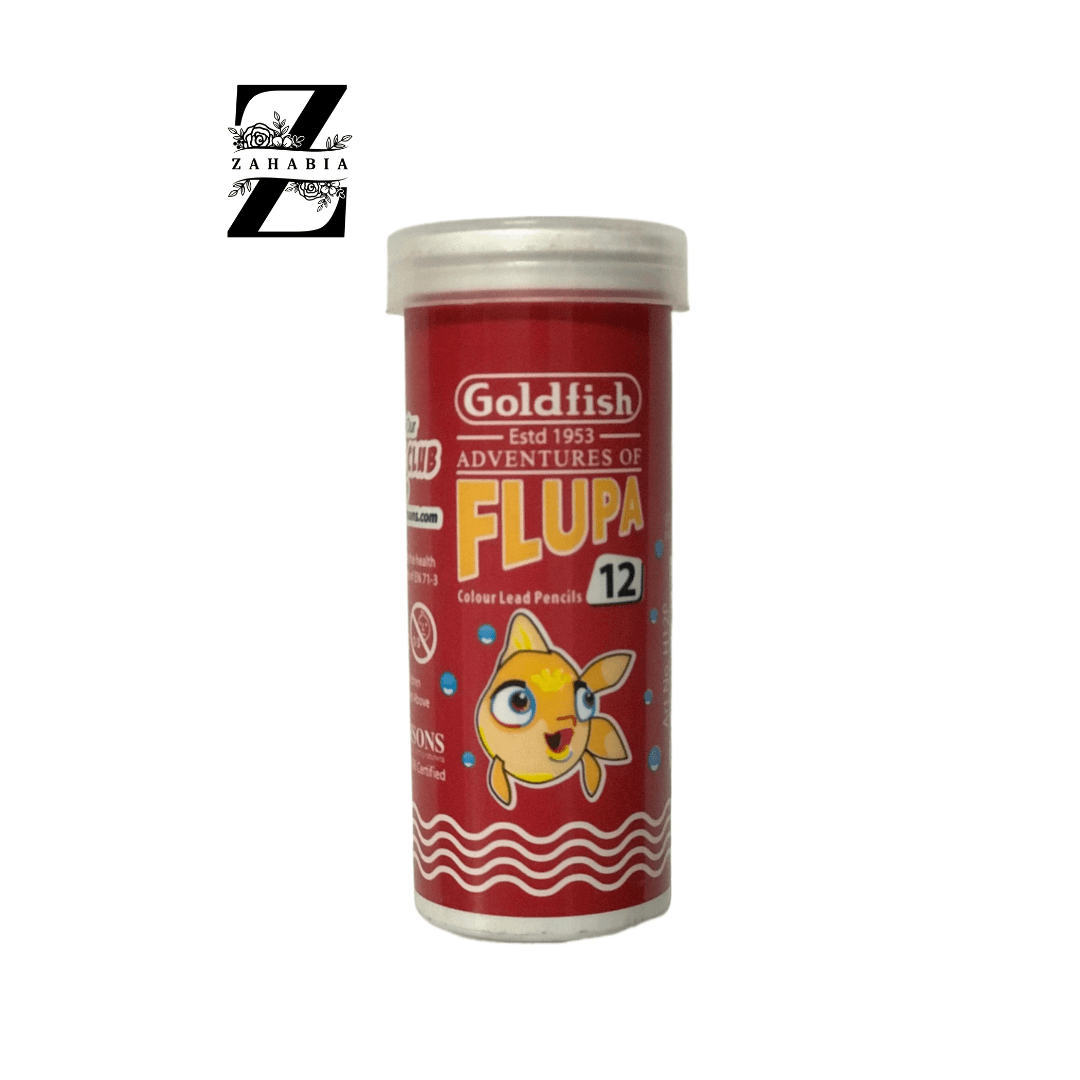 Goldfish Color Pencil Set For Kids 12 Colors