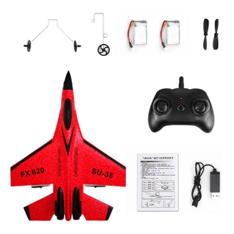 Stunt Flying Rc Airplane With Led Light Epp Foam Glider