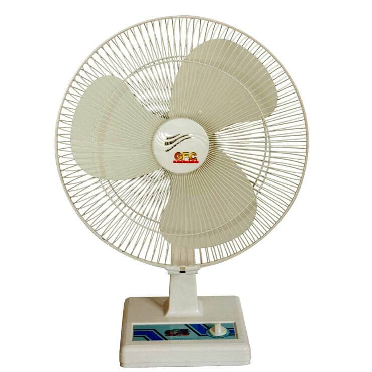 GFC Table Fan 14 Off White