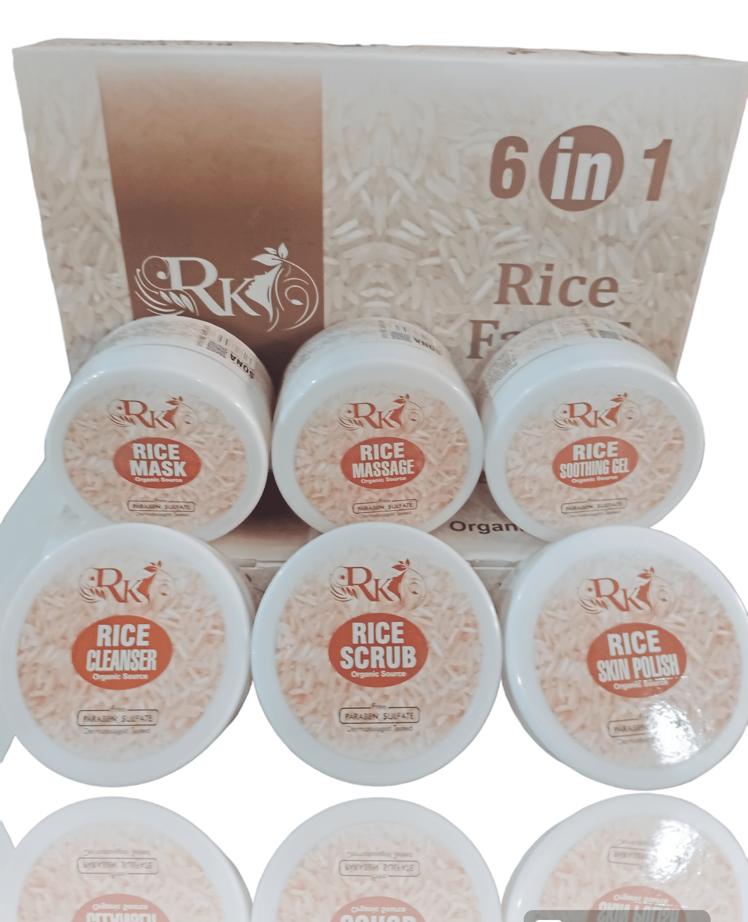RK RICE facial kit 6 in 1