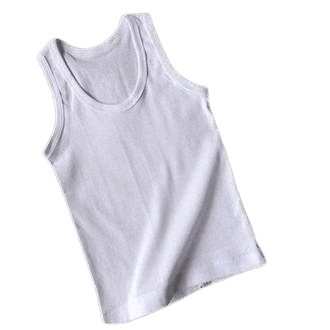 Pack Of 3-White Cotton Sando Vest / Buniyan For New Born Baby