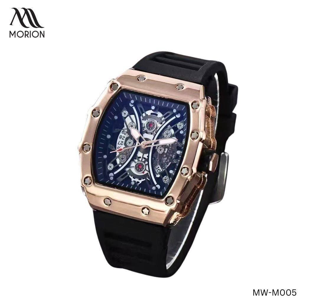 High End Mens Business Wristwatch With Silicon Strap MW-M005