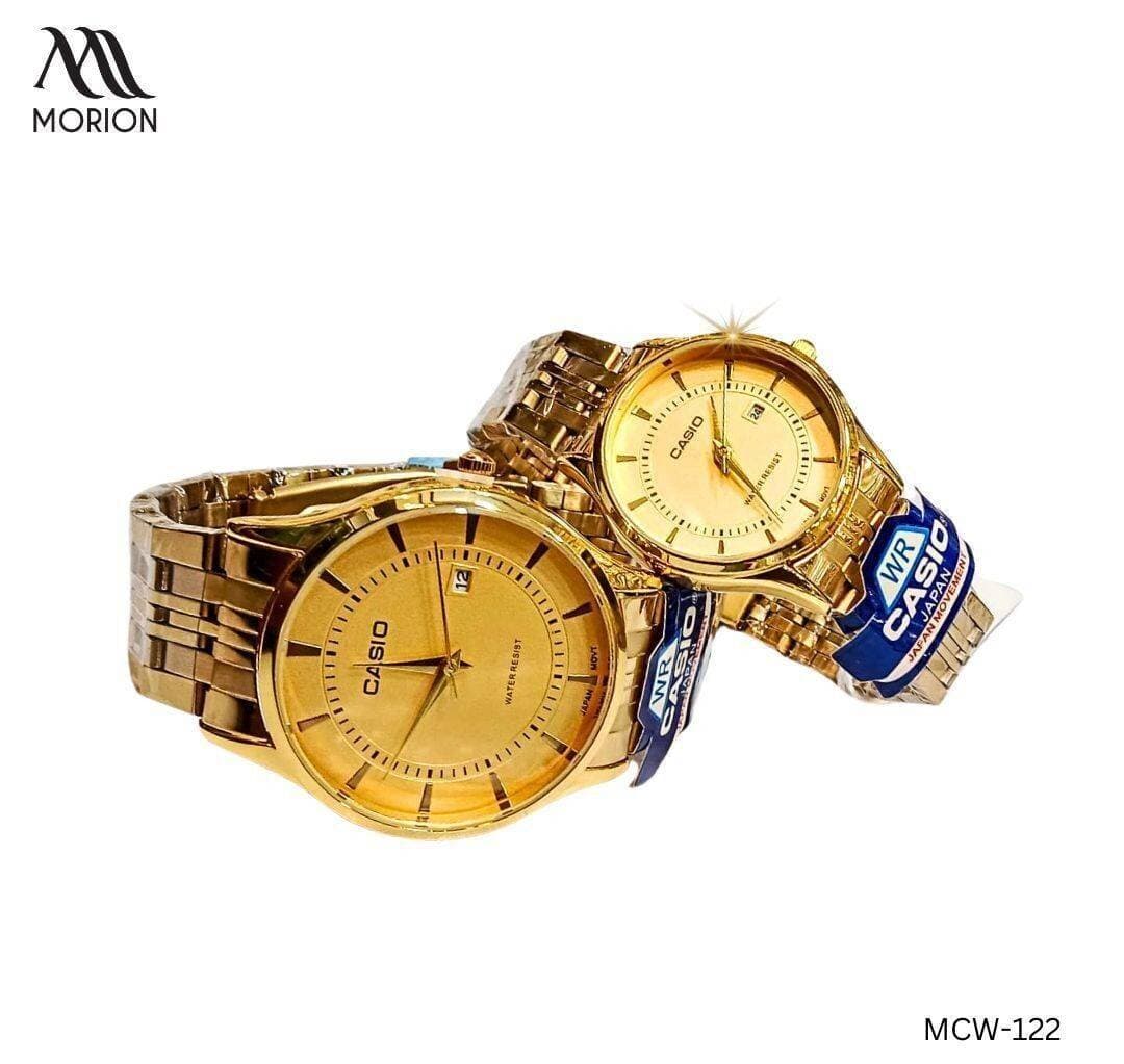 Casio Classic Designer Golden Couple Watch For Men MCW-022
