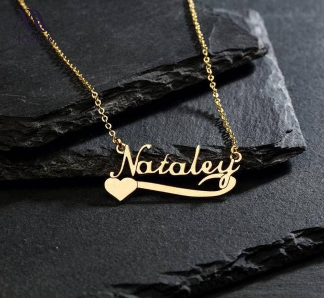 Signature Of Love Customized Name Necklace Pendant MCN-121
