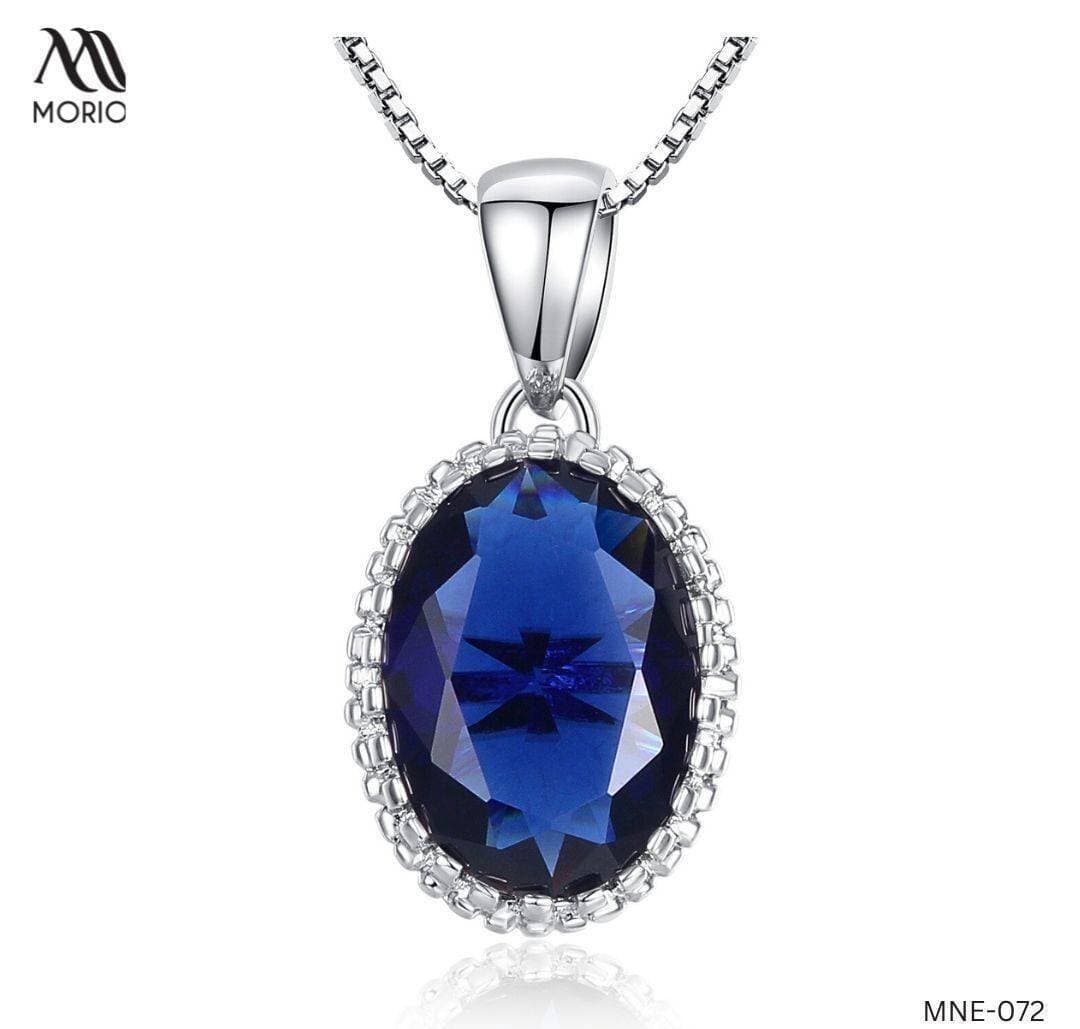 Blue Midnight Majesty Pendant Necklace For Women MNE-072