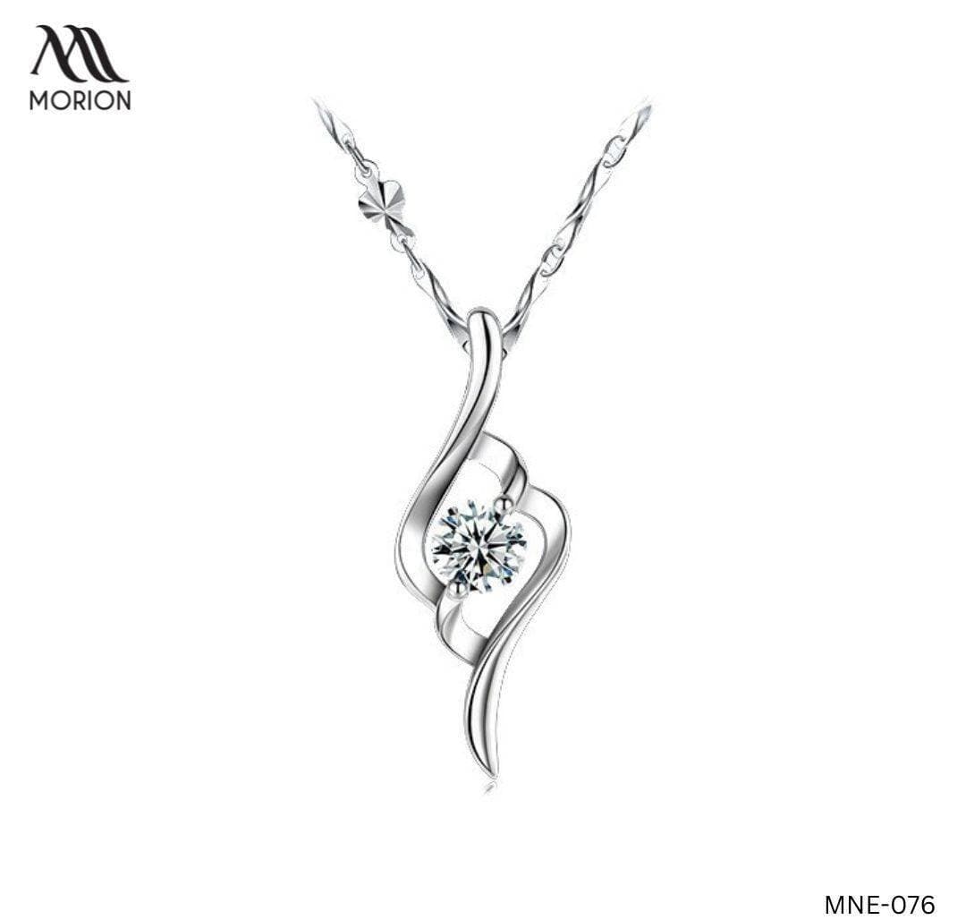 OgniWo Cupid Heart Pendant Necklace For Women MNE-076