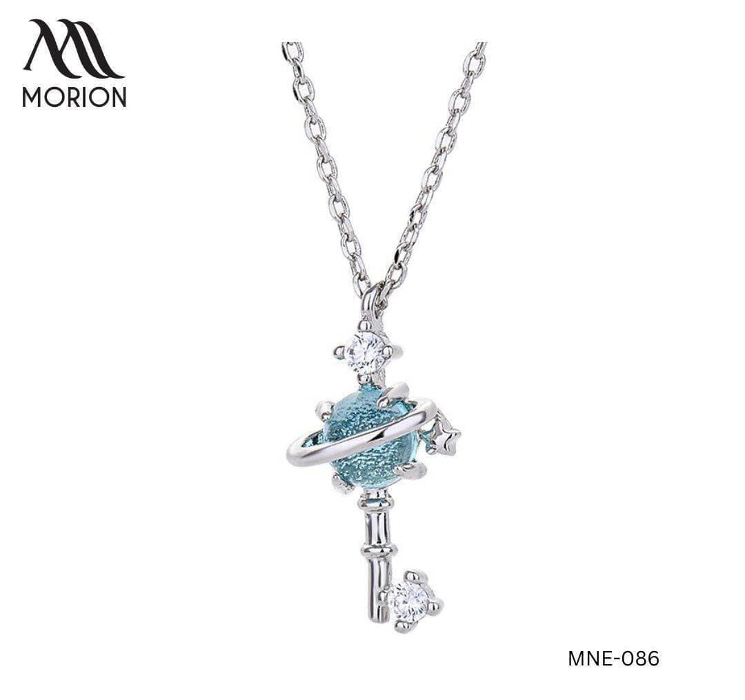 Planet Key Designer Pendant Necklace For Women MNE-086