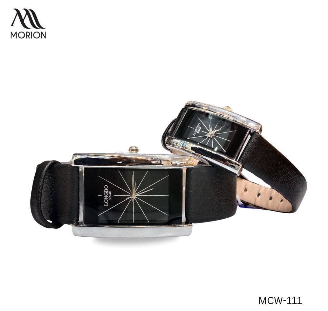 Love Star Dial Golden And Silver Couple Watch For Men & Woman MCW-111