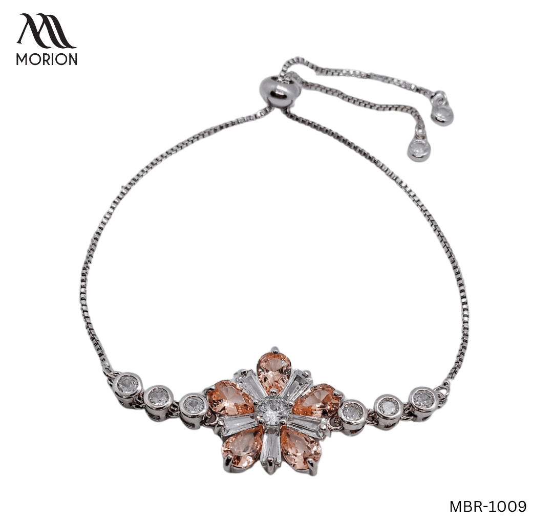 Shampine Flower Adjustable Bracelet For Women MBR-1009