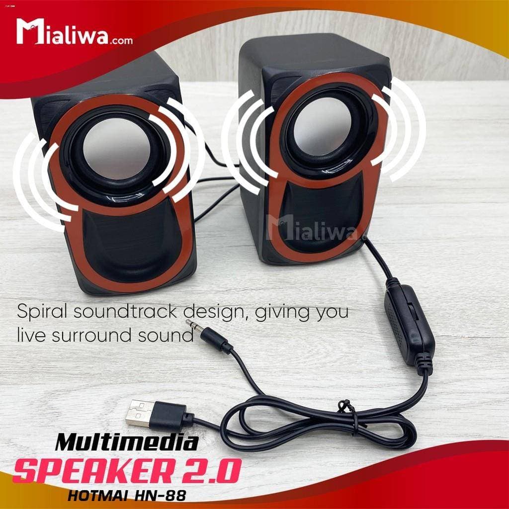 Speaker Hotmai Hn-88 Multimedia Computer Speakers 2.0