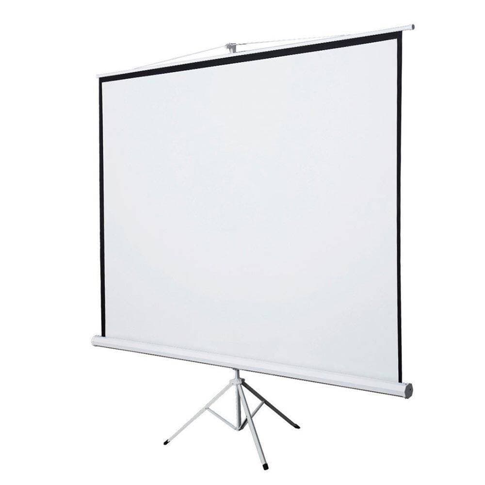 Projector Screen 120 Inch Tripod Portable 6×8 Feet 4:3MW Speed-X
