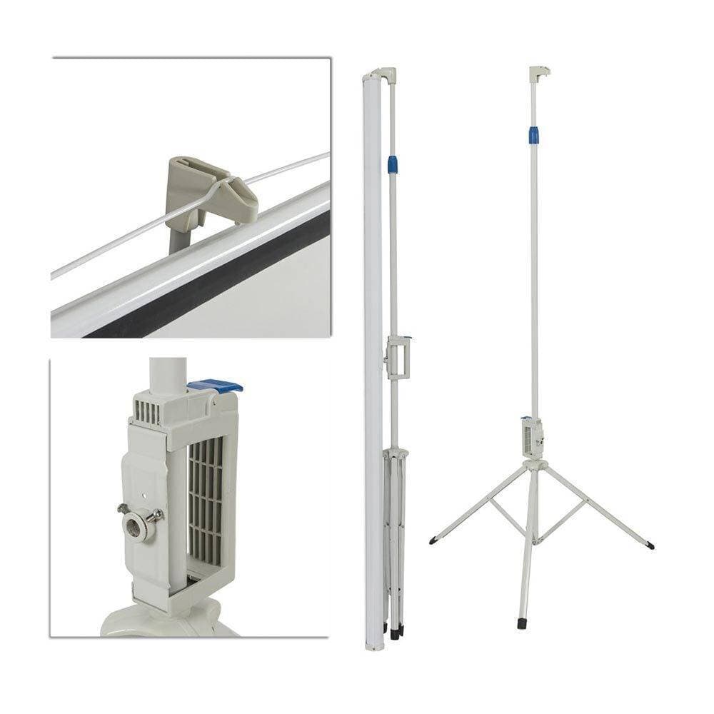 Projector Screen 72 Inch Tripod Portable 6×6 Feet 1:1MW Speed-X