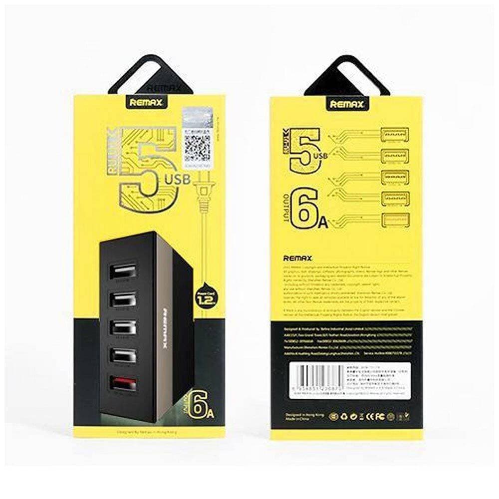 USB Hub Charger Remax 5 Port 5V 6A RUU1 (Copy)