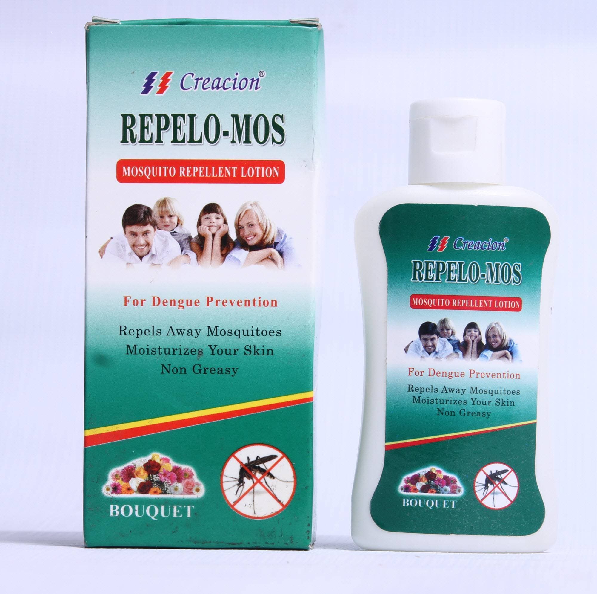 Bouquet Perfumed Lotion for Mosquito Repellent 50 ml Non-Greasy