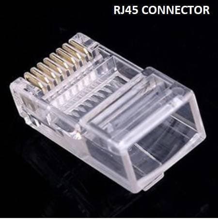 Pack of 25 pieces RJ45 Plugs Ends top Network Cable Connector