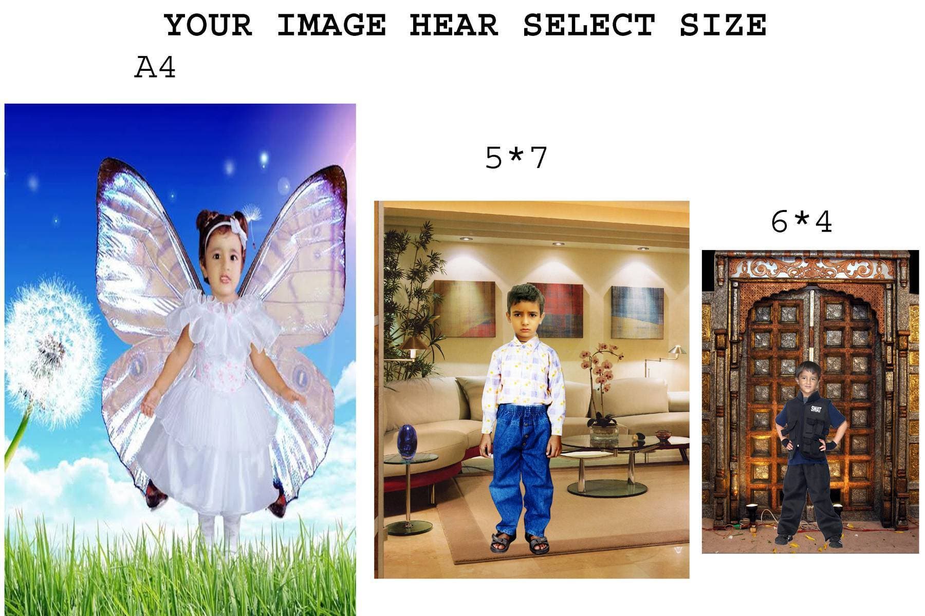 Customized Photo Printing, Print Your Own Design - 1 Piece