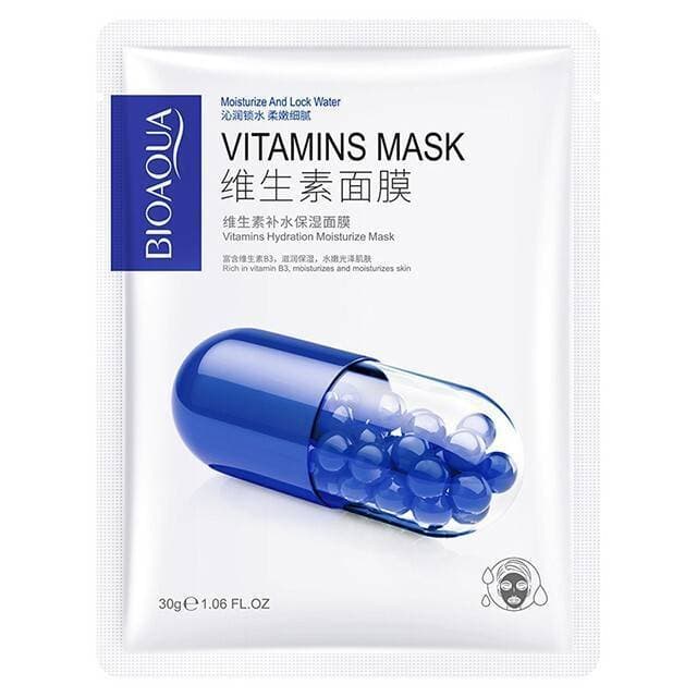 BIOAQUA Vitamins Hydration Moisture Face Sheet Mask