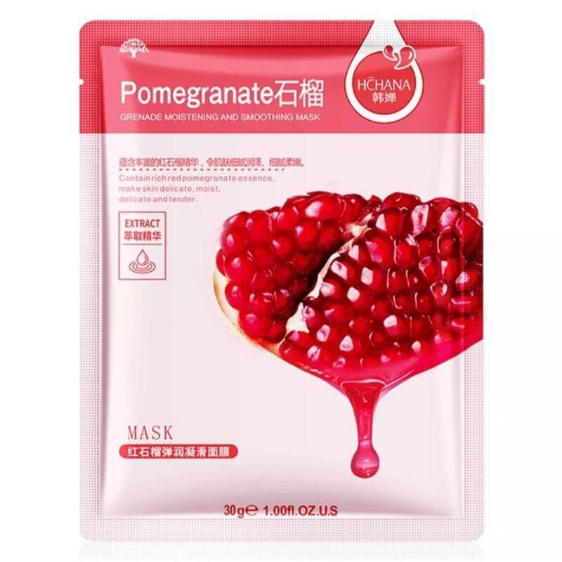 Rorec Hchana Pomegranate Natural Skin Care Sheet Mask 86%