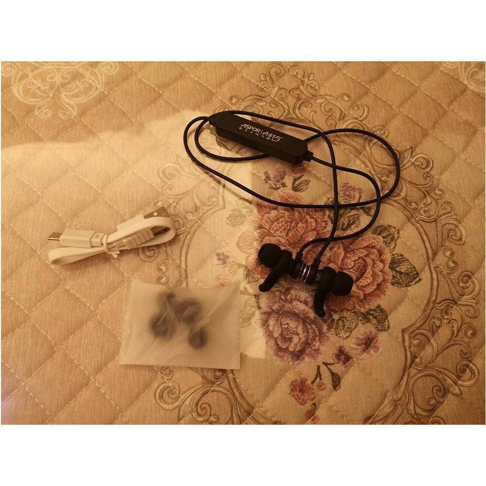 ASPOR A615 Magnet Bluetooth Earphone Water Resistance