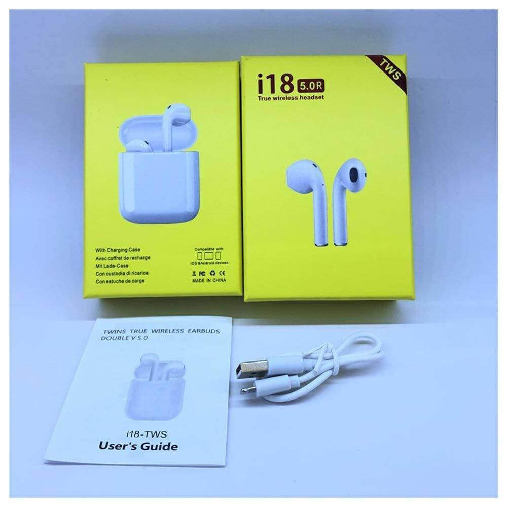 Twin I18 With Pop Up Window Wireless Earphone V5.0