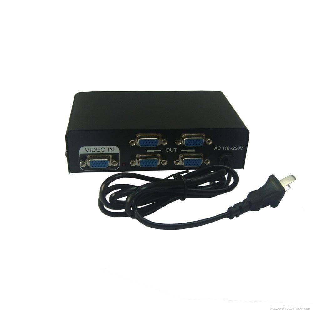 Vga Splitter 4 Port 200 Mhz
