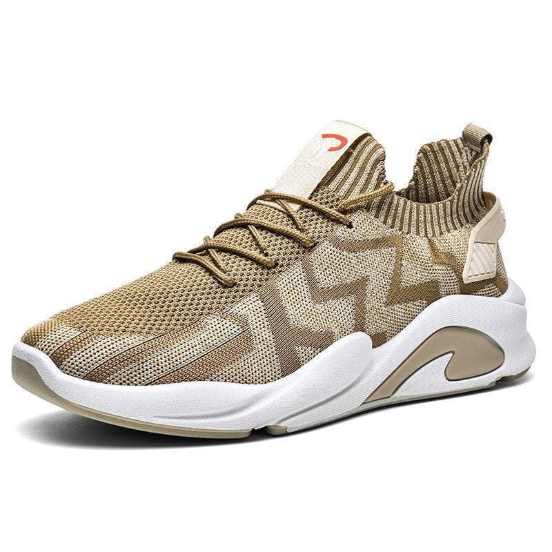Fashion Men's Tennis Shoes - Brown Color