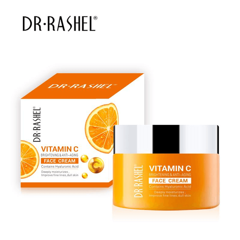 Vitamin C Face Cream Hyaluronic Acid Day Creams Brightening Anti Aging Moisturizer 50g