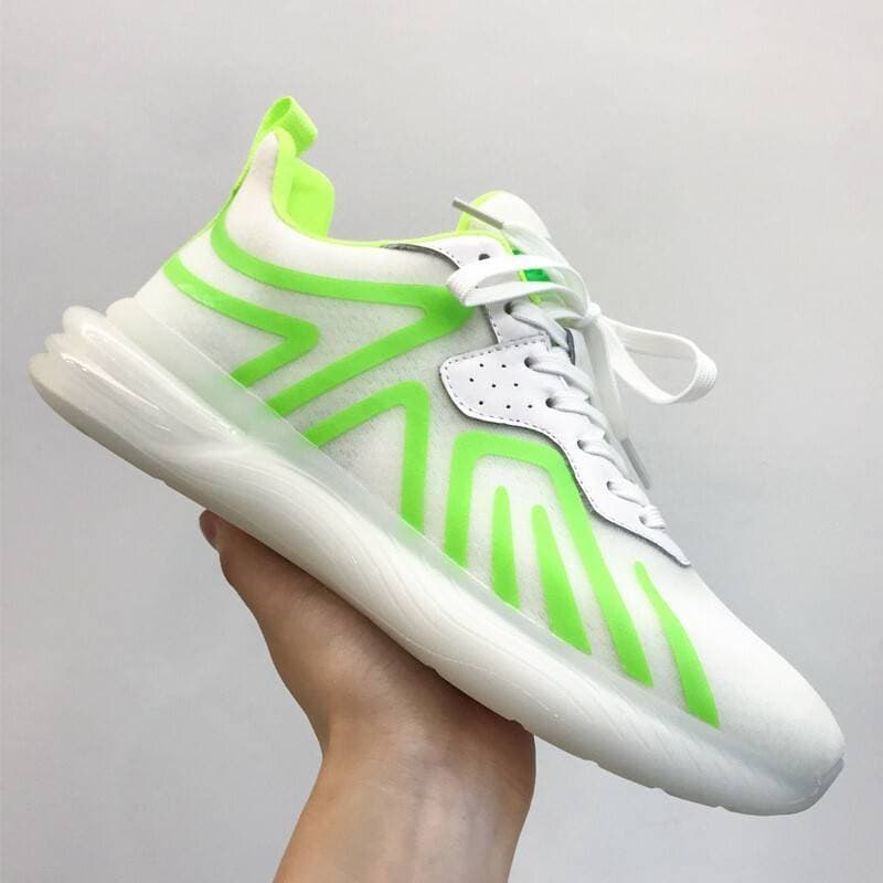 Fashion Men's Tennis Shoes - Green Color