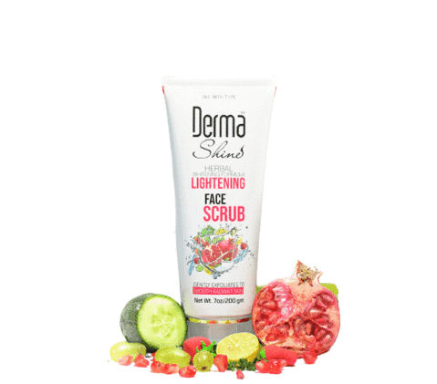 DERMA SHINE LIGHTENING FACE SCRUB