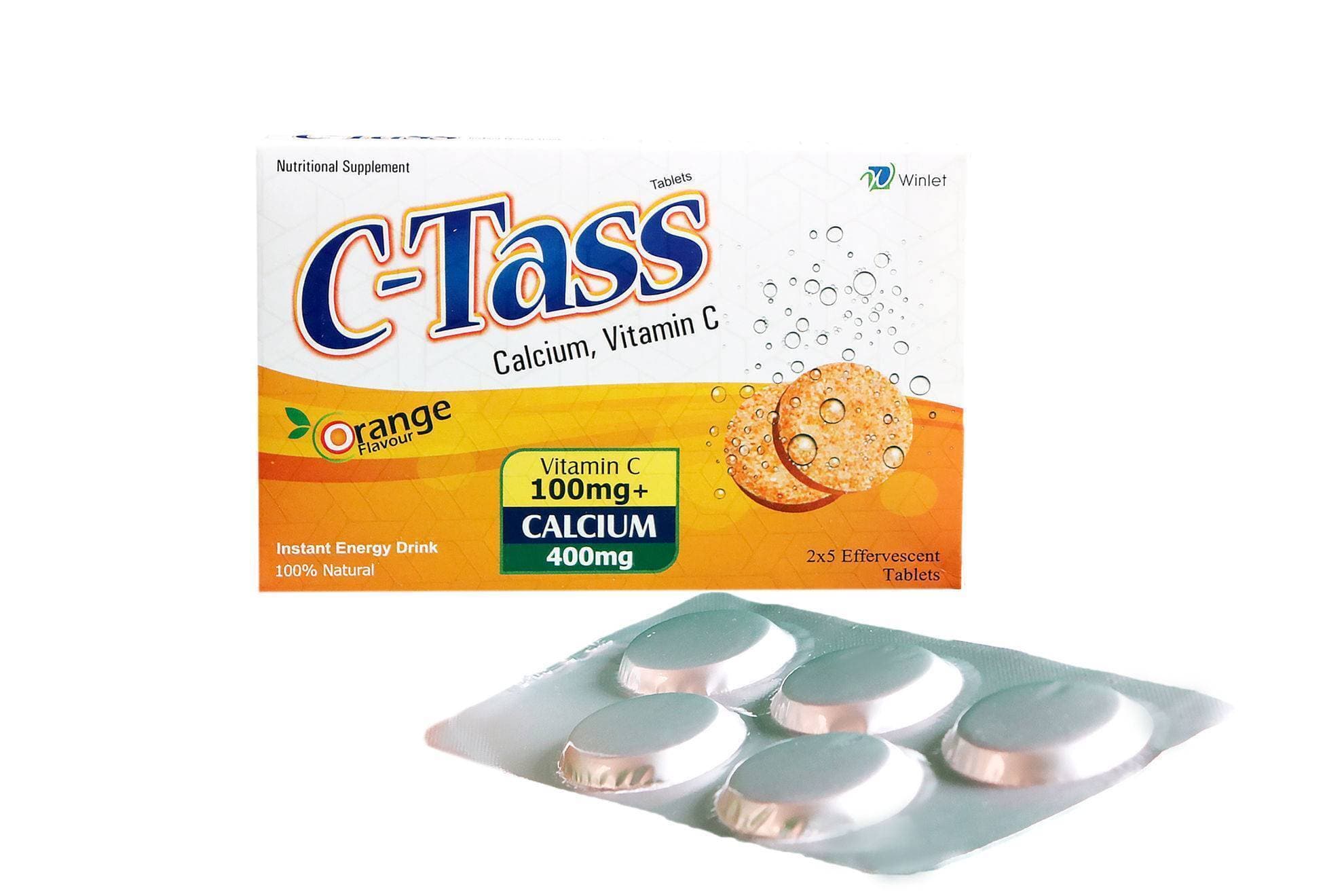 C-Tass (Vit C + Vit D3+Vit K,Zinc And Magnesium)