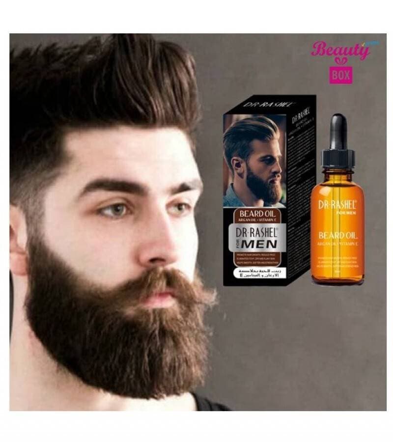 Dr. Rashel Beard Oil With Argan Oil + Vitamin E For Men