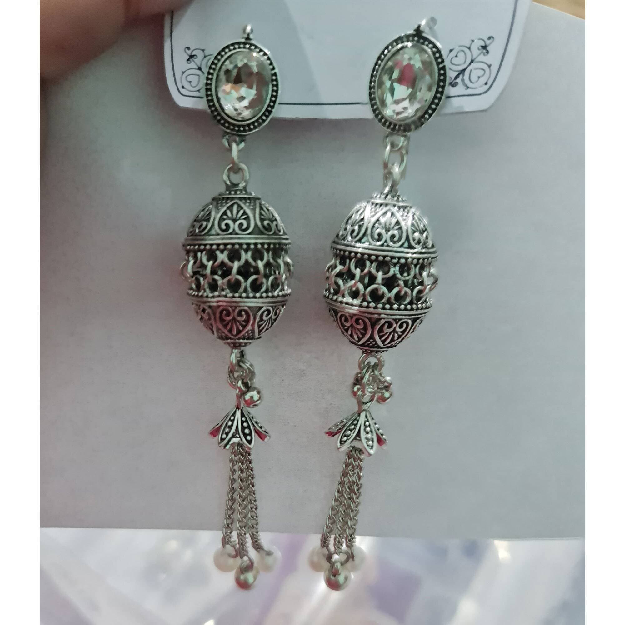 Long Stylish Jhumki Fashionable Stylish Design Jhumki