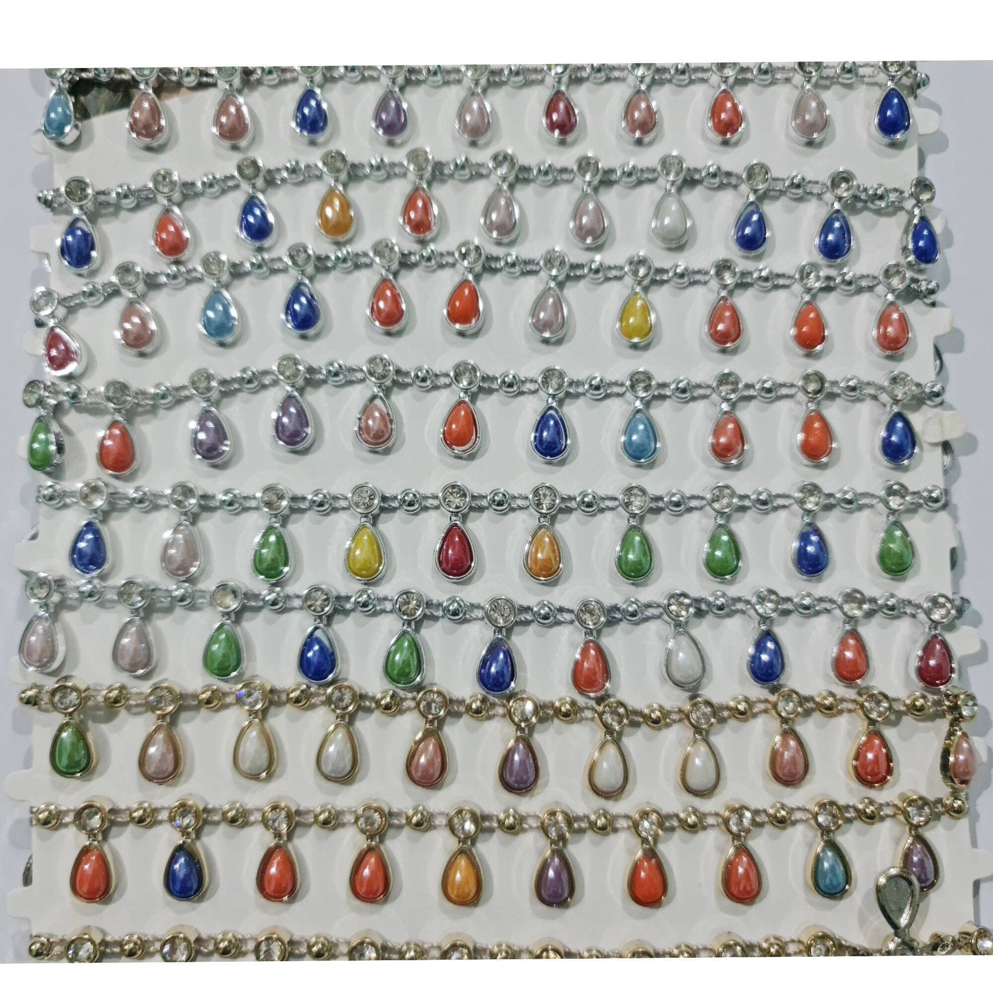1 Piece Multi-layer Pearl Pendant Charm Choker Chain Necklace For Girls