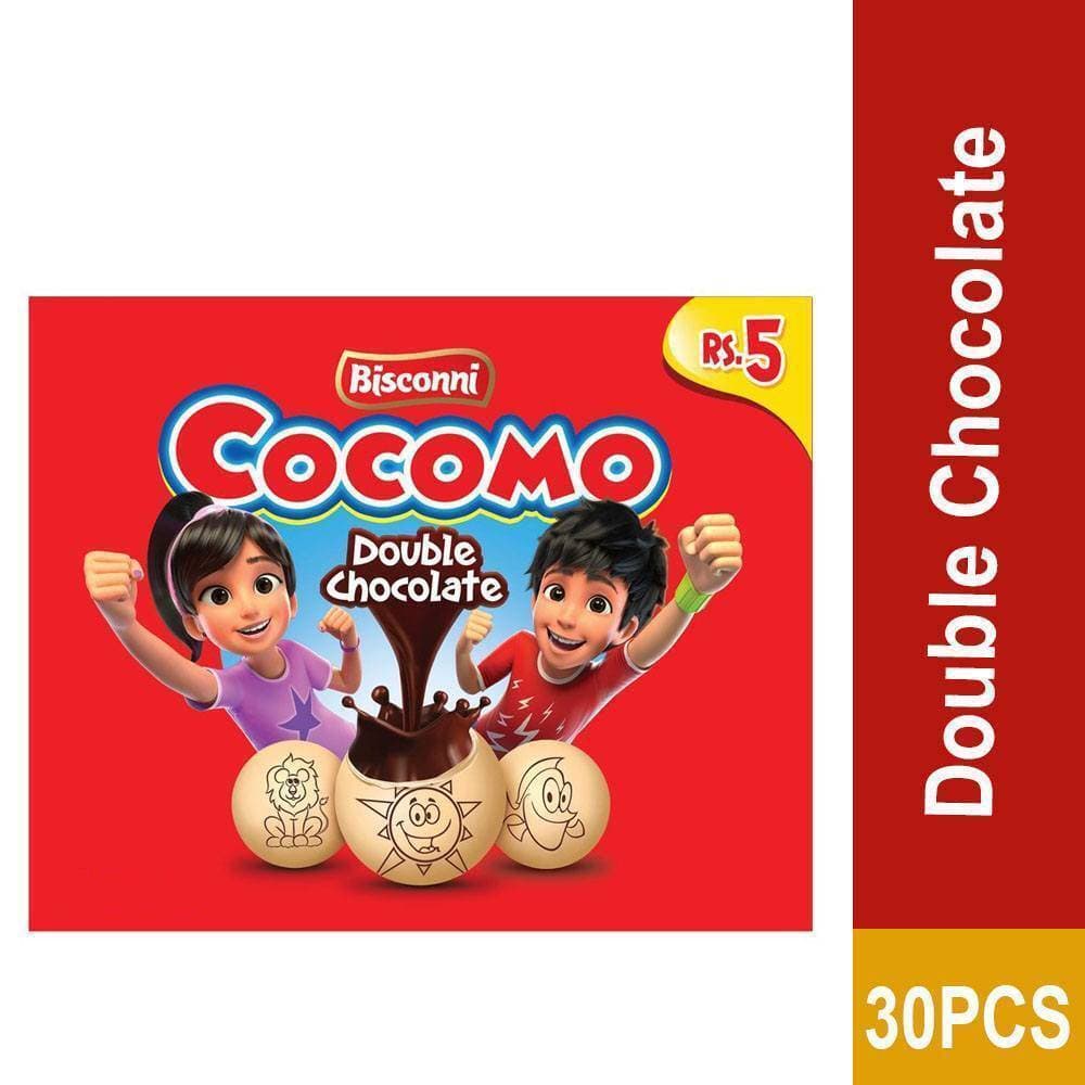 Cocomo Chocolate Filled Cookie Ticky - Pack of 30 PCS