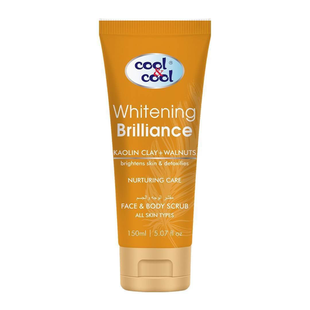 WHITENING BRILLIANCE FACE & BODY SCRUB 150ML