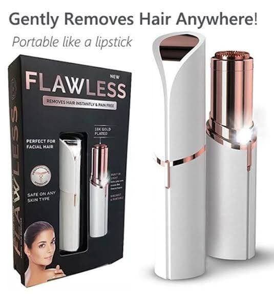 Flawless Facial Painless Hair Remover Wax Finishing