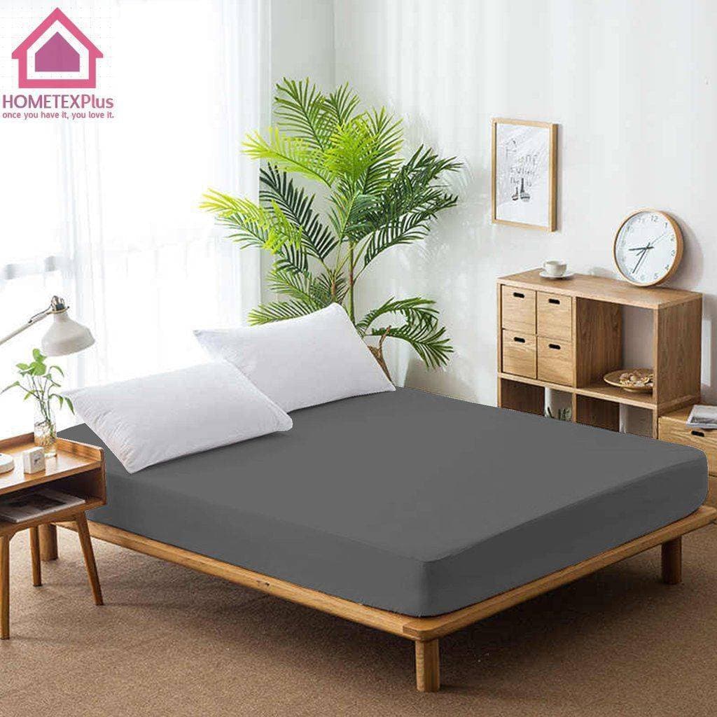 King Size Waterproof Mattress Cover Grey - HTP504
