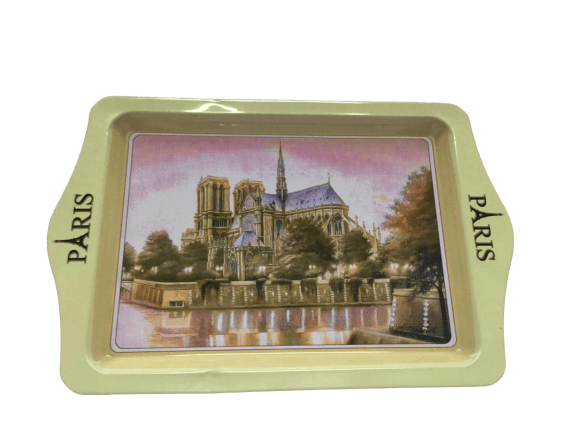Paris Design Small Metal Tray