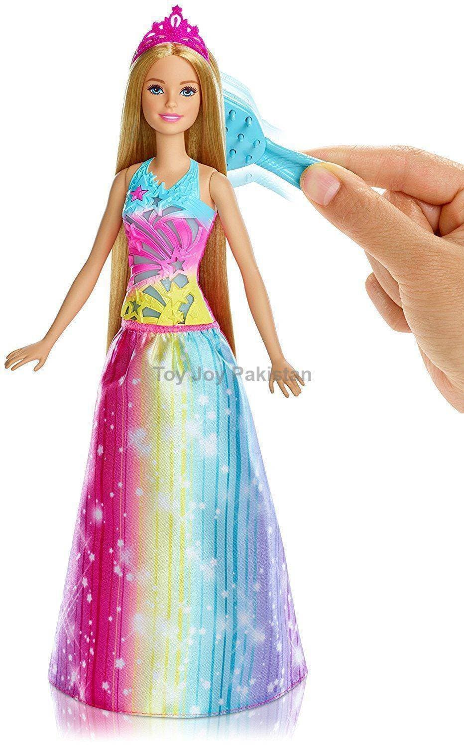 Barbie Dreamtopia Brush N Sparkle Princess Doll Girls Toy