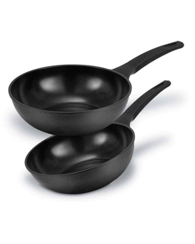 Set of 2 - Marvel Cooking Wok - 26 cm - Black