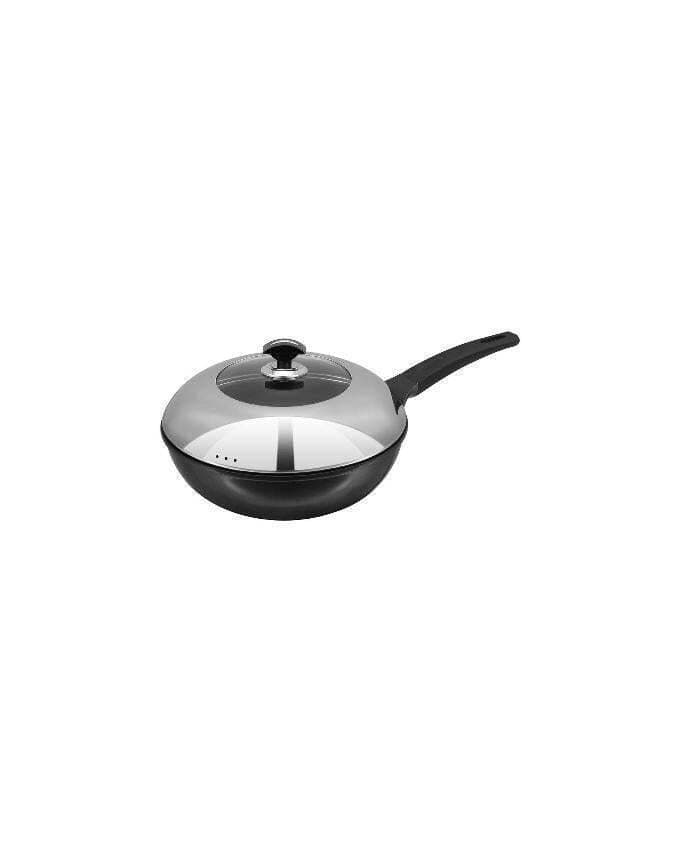 Splendor Cooking Wok With Dome Shaped Lid 26 Cm