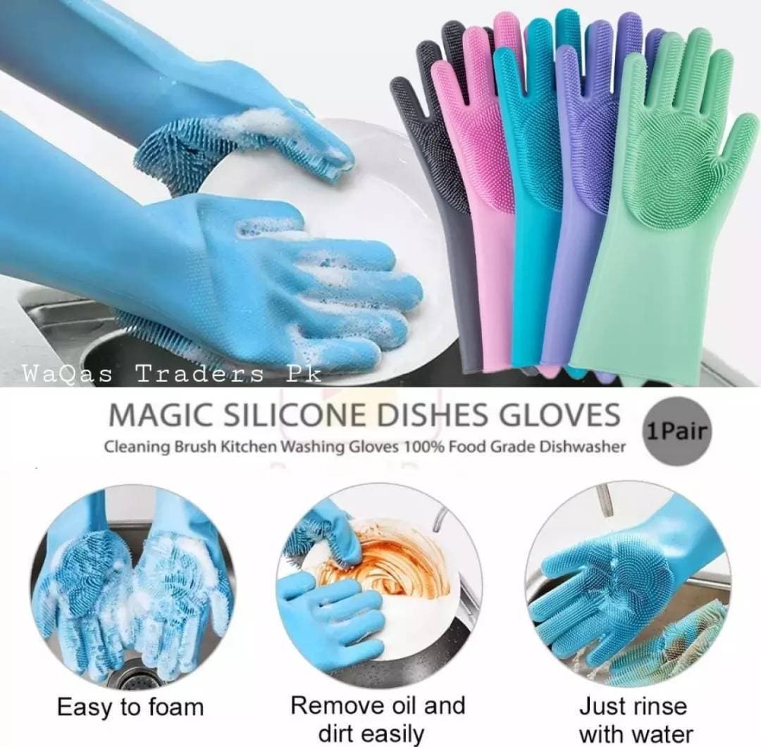 Silicone Gloves for Dishwashing