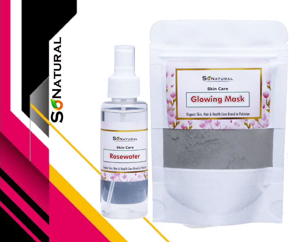 SoNatural - Glowing Mask & Rosewater - Best Combo - 120Ml