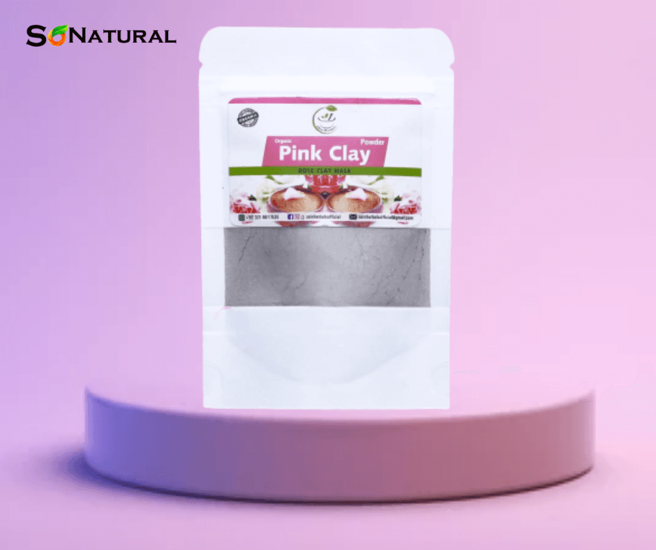 SoNatural - Pink Clay Mask - 100% Pure & Natural - 100G