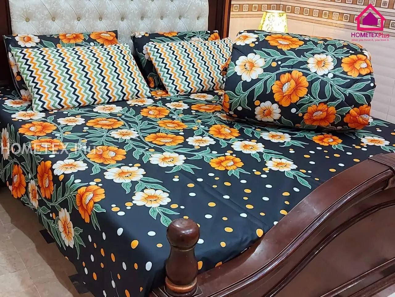 6 PCS Winter Razai Set - Quilt Set - CQS1097