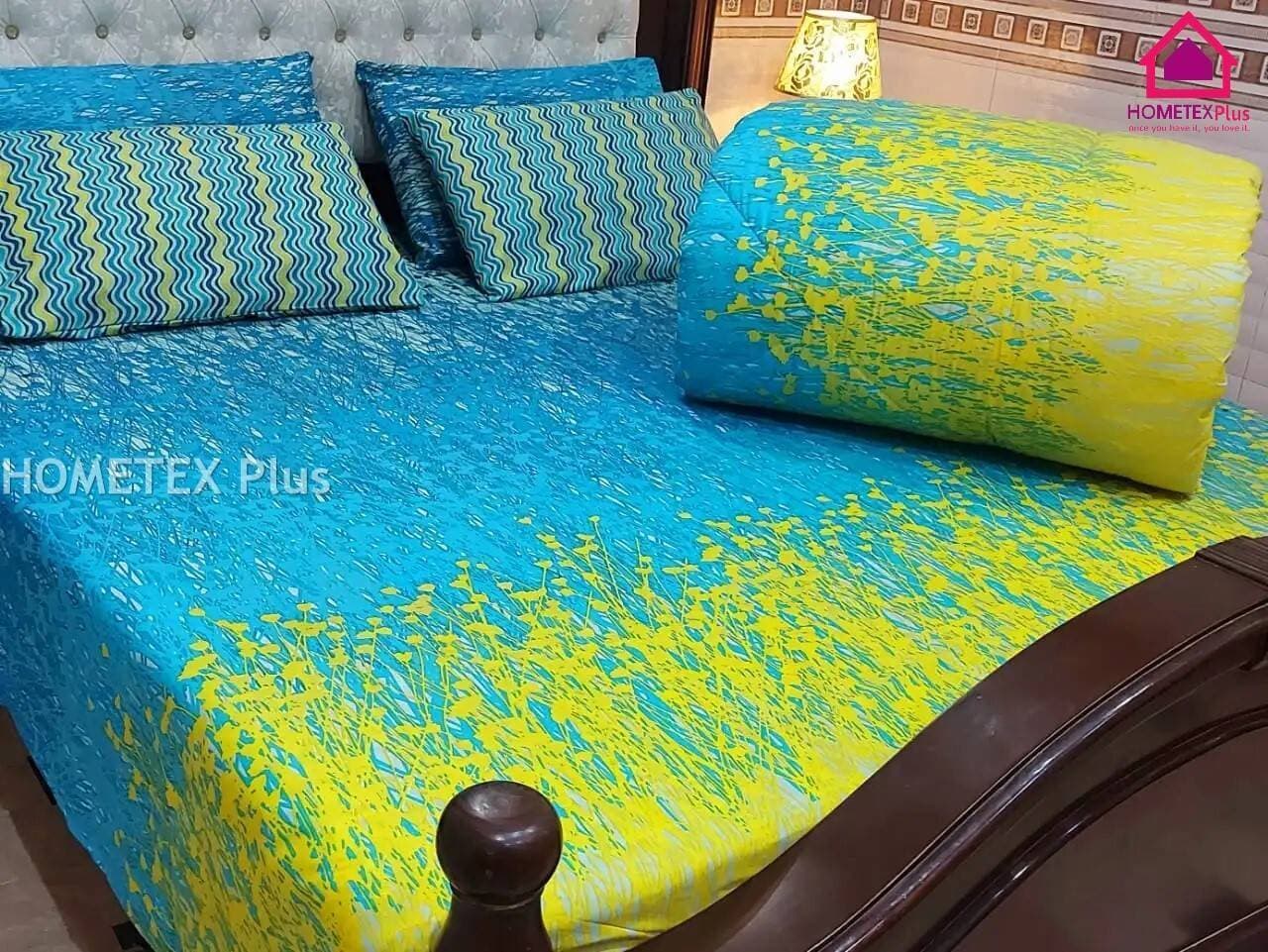 6 PCS Winter Razai Set - Quilt Set - CQS1104