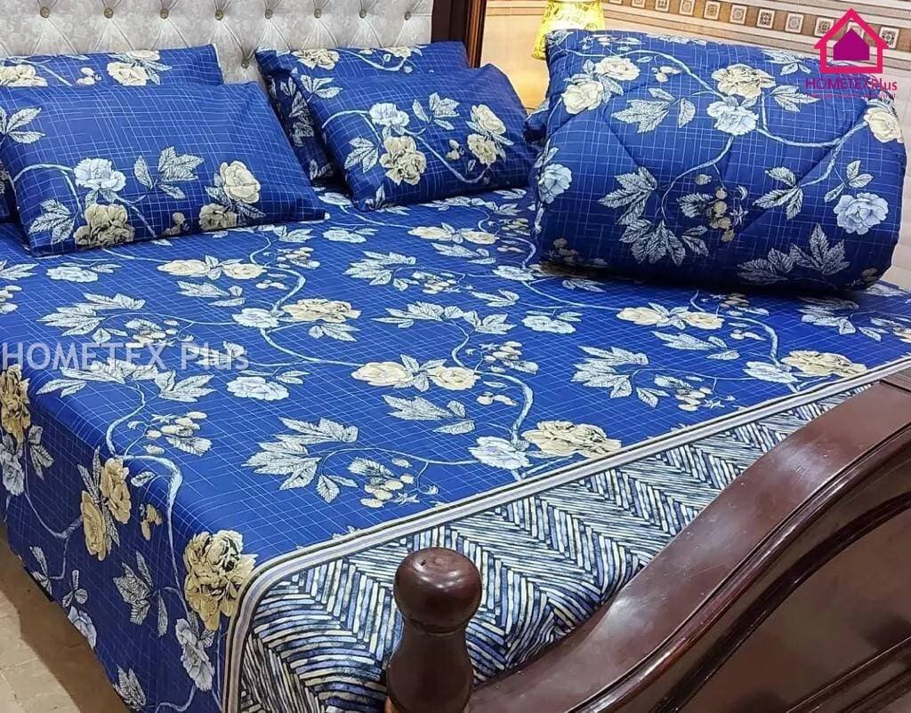 6 PCS Winter Razai Set - Quilt Set - CQS1105